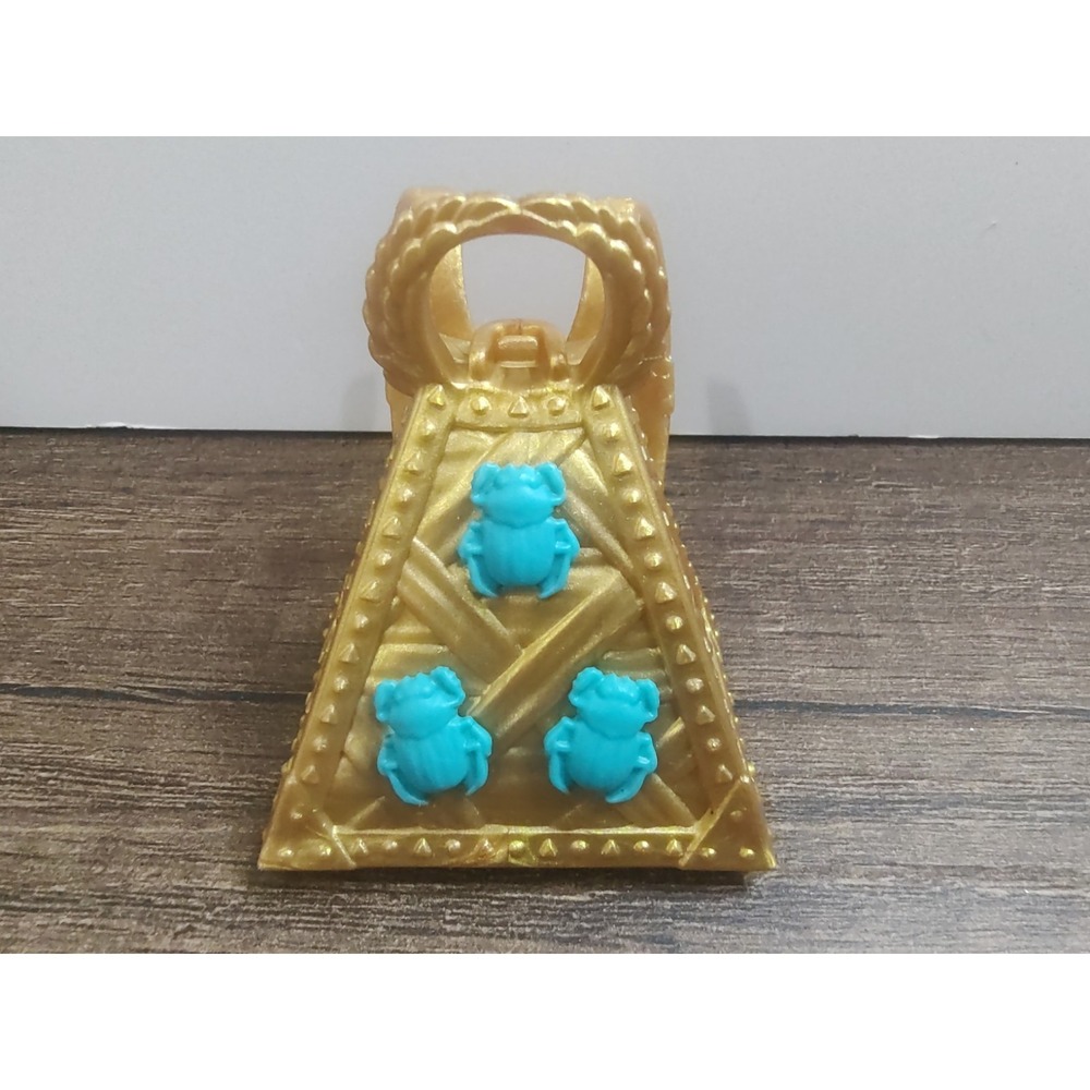 Monster High G3 Doll Cleo De Nile Egyptian Pyramid Backpack Bag